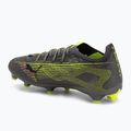 Scarpe da calcio PUMA uomo Ultra 5 Pro FG/AG argento invecchiato opaco/allarme giallo/sole colpito 2