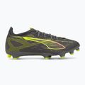 Scarpe da calcio PUMA uomo Ultra 5 Pro FG/AG argento invecchiato opaco/allarme giallo/sole colpito 3