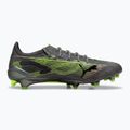 Scarpe da calcio PUMA uomo Ultra 5 Ultimate FG argento invecchiato opaco/giallo allerta/sole colpito
