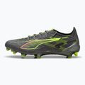 Scarpe da calcio PUMA uomo Ultra 5 Ultimate FG argento invecchiato opaco/giallo allerta/sole colpito 2