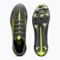 Scarpe da calcio PUMA uomo Ultra 5 Ultimate FG argento invecchiato opaco/giallo allerta/sole colpito 3