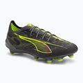 Scarpe da calcio PUMA uomo Ultra 5 Ultimate FG argento invecchiato opaco/giallo allerta/sole colpito