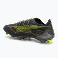 Scarpe da calcio PUMA uomo Ultra 5 Ultimate FG argento invecchiato opaco/giallo allerta/sole colpito 2