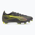 Scarpe da calcio PUMA uomo Ultra 5 Match FG/AG argento invecchiato opaco/allarme giallo/puma argento invecchiato 2