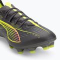 Scarpe da calcio PUMA uomo Ultra 5 Match FG/AG argento invecchiato opaco/allarme giallo/puma argento invecchiato 7