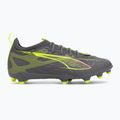 Scarpe da calcio PUMA Ultra 5 Pro FG/AG Jr argento invecchiato opaco/allarme giallo/sole colpito per bambini 2