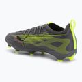 Scarpe da calcio PUMA Ultra 5 Pro FG/AG Jr argento invecchiato opaco/allarme giallo/sole colpito per bambini 3