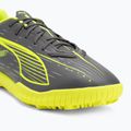 Scarpe da calcio PUMA uomo Ultra 5 Play TT opaco argento invecchiato/allarme giallo/puma argento invecchiato 7