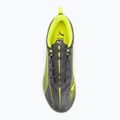PUMA Ultra 5 Play FG/AG Jr opaco argento invecchiato/allarme giallo/puma argento invecchiato scarpe da calcio per bambini 5