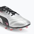 PUMA King Pro FG/AG scarpe da calcio da uomo puma silver/puma nero/sun struck/puma bianco 7