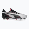 PUMA King Ultimate MxSG scarpe da calcio da uomo puma silver/puma nero/sun struck/puma bianco 2