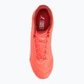 PUMA King Pro FG/AG scarpe da calcio da uomo rosso incandescente/puma bianco/rosso fuoco 5