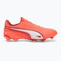 PUMA King Ultimate FG/AG scarpe da calcio da uomo rosso incandescente/puma bianco/rosso fuoco 2