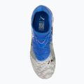 PUMA Future 8 Match Forever FG/AG Jr scarpe da calcio bianco/ultra blu/grigio piuma/puma nera/rosso brillante 5