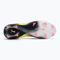 Scarpe da calcio da uomo PUMA Future 8 Ultimate FG allerta giallo/puma nero/sole colpito 4