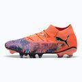 Scarpe da calcio PUMA Future 8 Match Creativity FG/AG da uomo: papavero arancione/nero/ametista scuro/luce piperita 8
