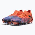 Scarpe da calcio PUMA Future 8 Match Creativity FG/AG da uomo: papavero arancione/nero/ametista scuro/luce piperita 9