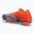 Scarpe da calcio PUMA Future 8 Match Creativity FG/AG da uomo: papavero arancione/nero/ametista scuro/luce piperita 3