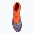 Scarpe da calcio PUMA Future 8 Match Creativity FG/AG da uomo: papavero arancione/nero/ametista scuro/luce piperita 5