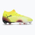 Scarpe da calcio da uomo PUMA Future 8 Ultimate MxSG allarme giallo/puma nero/sole colpito 2