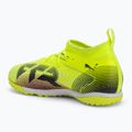 Scarpe da calcio per bambini PUMA Future 8 Match TT + Mid yellow alert/ puma nero/ sun hit 3
