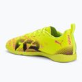 PUMA Future 8 Play It Allarme giallo / puma nero / sole colpito scarpe da calcio per bambini 3