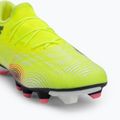 Scarpe da calcio da uomo PUMA Future 8 Match Low FG/AG yellow alert/ puma nero/ sole colpito 7