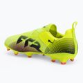 Scarpe da calcio per bambini PUMA Future 8 Match LL FG/AG allarme giallo/ puma nero/ sole colpito 3