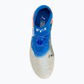 Scarpe da calcio da uomo PUMA Future 8 Ultimate Forever FG bianco/ultra blu/grigio piuma/puma nera/rosso brillante 5