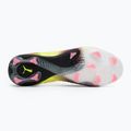 Scarpe da calcio da uomo PUMA Future 8 Ultimate Low FG allerta giallo/puma nero/sole colpito 4