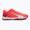 PUMA Accelerate Turbo scarpe da pallamano rosso/bianco/cremisi scuro/nero 2