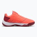 PUMA Accelerate Jr scarpe da pallamano per bambini rosso/bianco/cremisi scuro/nero 8