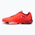 Scarpe da pallamano PUMA Vantage Nitro rosso vivo / puma bianco / dark crimson / puma nero 8