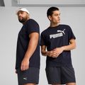 PUMA ESS No. 1 Logo Tee Uomo Nuovo navy 4