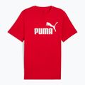 Maglietta con logo PUMA ESS No. 1 da uomo per tutti i tempi, rosso