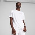 PUMA ESS Small Logo Poly Tee Uomo puma bianco 3