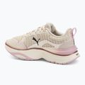 Scarpe da corsa da donna PUMA Softride Divine Metal neve alpina/bianco caldo/rosa malva 3
