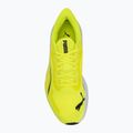 PUMA Pounce Lite, scarpa da corsa di colore giallo e nero 5