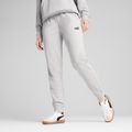 Donna PUMA ESS Small No. 1 Logo Sweatpants TR CL grigio chiaro heather 4