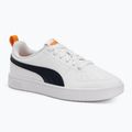 PUMA Rickie Jr scarpe junior puma bianco/nuova marina/ papavero scuro
