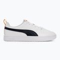 PUMA Rickie Jr scarpe junior puma bianco/nuova marina/ papavero scuro 2