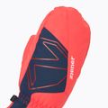 ZIENER Lavalino Guanti da sci per bambini Aquashield AW Mitten rosso fuoco 4