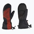 ZIENER Lavalino Aquashield AW Mitten marrone legnoso guanto da sci per bambini