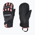 ZIENER Guanti da sci per bambini Luron Aquashield PR Mitten nero/rosa vani