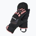 ZIENER Guanti da sci per bambini Luron Aquashield PR Mitten nero/rosa vani