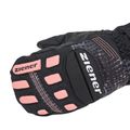 ZIENER Guanti da sci per bambini Luron Aquashield PR Mitten nero/rosa vani 4