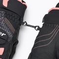 ZIENER Guanti da sci per bambini Luron Aquashield PR Mitten nero/rosa vani 5