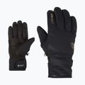 Guanti da sci da donna ZIENER Karoi WS PR nero/rosa metallizzato 6
