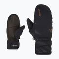 Guanti da sci da donna ZIENER Karoia WS PR Mitten nero/rosa metallizzato 7
