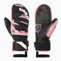 Guanti da sci per bambini Ziener Lopaki-Z AS PR Mitten black/pink vanilla